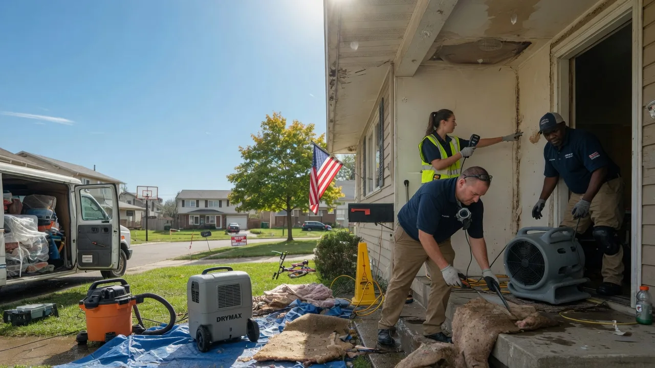Water Damage Restoration in Hampshire, IL near me
